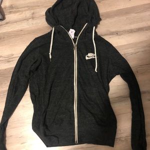 Nike zip up sweatshirt
